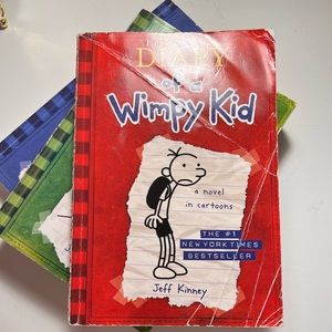 Diary of a Wimpy Kid Books 1-3 Paper back